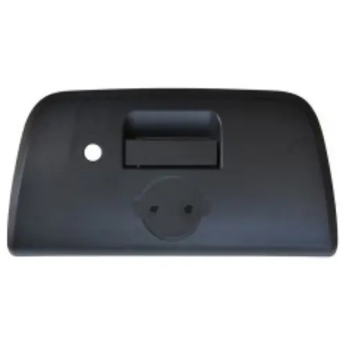 MANIJA EXTERIOR NISSAN Frontier Mod. 01-04 Tapa Trasera con Hoyo p/Cilindro Negra Plastico