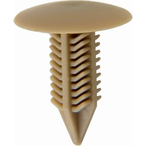 GRAPA SENCILLA HONDA Todos-Acura Mod. 00+ Para Carroceria L=24.20 mm Ø=9/32" (7 mm) C=18 mm Café (20 pzas)