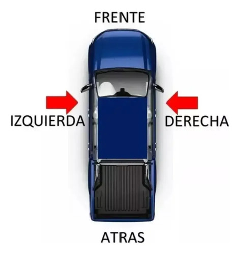 CHICOTE CERRADURA PUERTA CHEVROLET Silverado Mod. 07-14 Corto Puerta Delantera (43 cm) NACIONAL