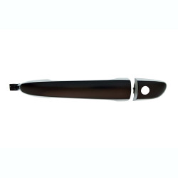 MANIJA EXTERIOR MZ 2 12-15 MZ 3 10-18 MZ 6 09-18 MZ CX-5 13-16 CON HOYO PARA LLAVE LISA PARA PINTAR NEGRA PLASTICO TWN HUSHAN DF71-59-410G Izquierdo Delantera