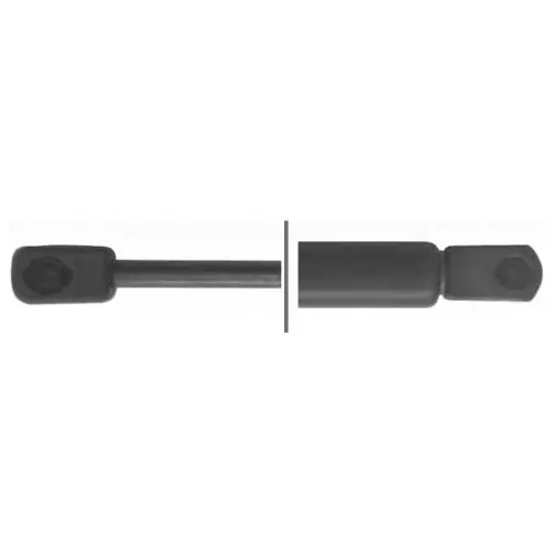 AMORTIGUADOR PARA COFRE DE GAS DODGE Camioneta Ram Mod. 02-07 (43.5 kg.=426 nw) Largo=48 Cilindro=24 Varilla=20 cm.(Lift Support)