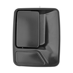 MANIJA EXTERIOR FD SUPER DUTY F-250/F-350/F-450/F-550 99-16/EXCURSION 00-07 SIN HOYO PARA LLAVE LISA PARA PINTAR NEGRA PLASTICO TWN HUSHAN 5C3Z-2626600-AAA Derecho Delantera/Trasera