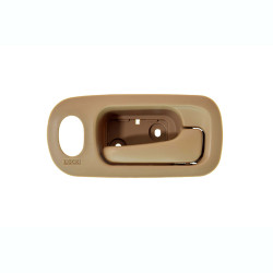 MANIJA INTERIOR HD CR-V 02-06 CON HOYO PARA SEGURO BEIGE PLASTICO TWN HUSHAN Derecho Delantera