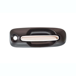 MANIJA EXTERIOR CR VOYAGER/TOWN & COUNTRY DG CARAVAN 01-07 CON HOYO PARA LLAVE LISA PARA PINTAR NEGRA/CROMO PLASTICO TWN HUSHAN Derecho Delantera