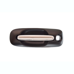 MANIJA EXTERIOR CR VOYAGER/TOWN & COUNTRY DG CARAVAN 01-07 CON HOYO PARA LLAVE LISA PARA PINTAR NEGRA/CROMO PLASTICO TWN HUSHAN Derecho Puerta corrediza