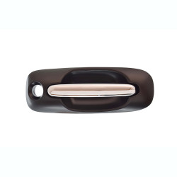 MANIJA EXTERIOR CR VOYAGER/TOWN & COUNTRY DG CARAVAN 01-07 CON HOYO PARA LLAVE LISA PARA PINTAR NEGRA/CROMO PLASTICO TWN HUSHAN Izquierdo Puerta corrediza