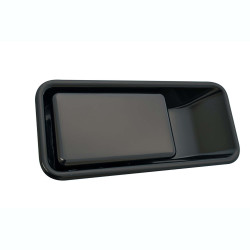 MANIJA EXTERIOR JP WRANGLER 87-06 MEDIA PUERTA LISA NEGRA ZINC TWN HUSHAN 55176548AB Derecho Delantera