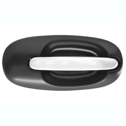 MANIJA EXTERIOR CR VOYAGER/TOWN & COUNTRY DG CARAVAN 96-00 SIN HOYO PARA LLAVE LISA PARA PINTAR NEGRA/CROMO PLASTICO TWN HUSHAN Derecho Puerta corrediza