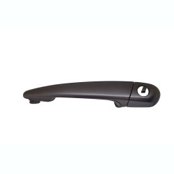 MANIJA EXTERIOR BW SERIE 3 01-06 CON HOYO PARA LLAVE LISA PARA PINTAR NEGRA PLASTICO TWN HUSHAN 51217002271 Izquierdo Delantera