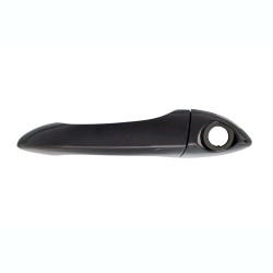 MANIJA EXTERIOR BW X5 00-06 CON HOYO PARA LLAVE LISA PARA PINTAR NEGRA PLASTICO TWN HUSHAN 51218257737 Izquierdo Delantera