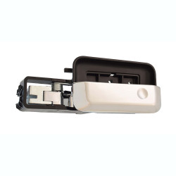 MANIJA INTERIOR FD F-150 REGULAR CAB/CREW CAB/LOBO REGULAR CAB/CREW CAB 04-08 SEGURO MANUAL CROMO PLASTICO TWN HUSHAN 7L3Z-16264A01-BB Izquierdo Delantera/Trasera
