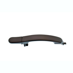 MANIJA EXTERIOR SIN HOYO PARA LLAVE CORRUGADA NEGRA PLASTICO TWN HUSHAN 2S61-A218B08AF Derecho/Izquierdo Delantera/Trasera