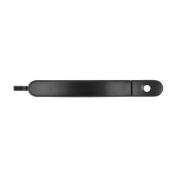MANIJA EXTERIOR CON HOYO PARA LLAVE CORRUGADA NEGRA PLASTICO TWN HUSHAN 2S61-A218A14BA Derecho/Izquierdo Delantera