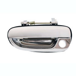MANIJA EXTERIOR DG VERNA 04-06 HY ACCENT 00-06 CON HOYO PARA LLAVE CROMADA PLASTICO TWN HUSHAN 82650-25000-PFM Izquierdo Delantera
