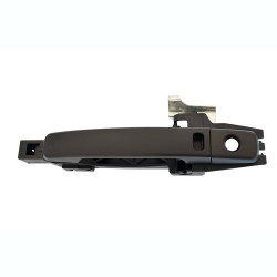 MANIJA EXTERIOR NS SENTRA 07-12 CON HOYO PARA LLAVE/CON HOYO PARA SENSOR CON BASE LISA PARA PINTAR NEGRA PLASTICO TWN HUSHAN 80607-ET92A WOS Izquierdo Delantera