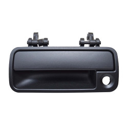 MANIJA EXTERIOR LR FREELANDER 99-06 CON HOYO PARA LLAVE CORRUGADA NEGRA PLASTICO TWN HUSHAN CXB000311PMA Izquierdo Delantera