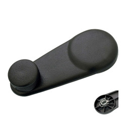 MANIJA DE ELEVAR CV GEO METRO 95-01 SZ SWIFT 89-01 BASE DE ZINC PERILLA NEGRA PLASTICO NEGRO TWN HUSHAN 82960-60B01