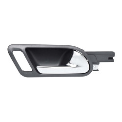 MANIJA INTERIOR VW BORA 08-10 CON HOYO SIN CONTROL CROMADA/NEGRA PLASTICO TWN HUSHAN 1K2837114EUBY Derecho Delantera