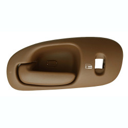MANIJA INTERIOR DG INTREPID 98-04 CON HOYO PARA SEGURO BEIGE PLASTICO TWN HUSHAN 5102840AA Izquierdo Delantera