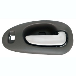 MANIJA INTERIOR CR 300M 99-04/CONCORDE 98-04 CON HOYO PARA SEGURO GRIS/CROMO PLASTICO TWN HUSHAN Derecho Delantera
