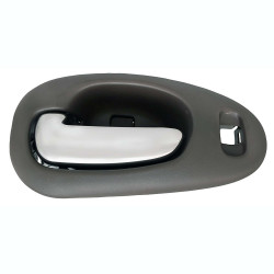 MANIJA INTERIOR CR 300M 99-04/CONCORDE 98-04 CON HOYO PARA SEGURO GRIS/CROMO PLASTICO TWN HUSHAN Izquierdo Delantera