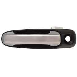 MANIJA EXTERIOR CR ASPEN 07-10 CON HOYO PARA LLAVE LISA PARA PINTAR NEGRA/CROMO PLASTICO TWN HUSHAN 1EH591XRAA Izquierdo Delantera