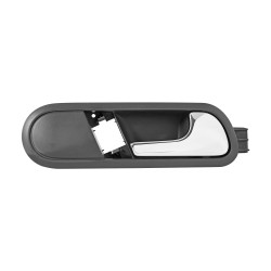 MANIJA INTERIOR ST IBIZA 03-08/CORDOBA 03-09 CON HOYO PARA VIDRIO ELECT NEGRA/CROMO PLASTICO SIN HOYO PARA CONTROL DE ESPEJO TWN HUSHAN 6L0837114 Derecho Delantera