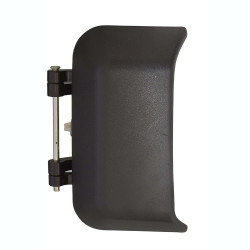 MANIJA EXTERIOR JP COMPASS 07-17 CORRUGADA NEGRA PLASTICO TWN HUSHAN 5115827AF Izquierdo Trasera
