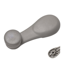 MANIJA DE ELEVAR CV MATIZ 04-15/SPARK 11-20/BEAT HATCHBACK/SEDAN 17-20 PERILLA GRIS PLASTICO GRIS TWN HUSHAN ETC36-01KF2