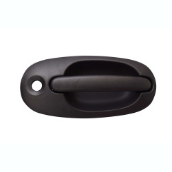 MANIJA EXTERIOR CR VOYAGER/TOWN & COUNTRY DG CARAVAN 96-00 CON HOYO PARA LLAVE CORRUGADA NEGRA PLASTICO TWN HUSHAN Derecho Puerta corrediza
