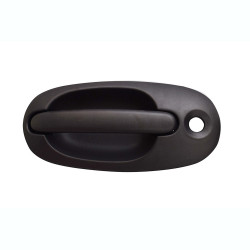 MANIJA EXTERIOR CR VOYAGER/TOWN & COUNTRY DG CARAVAN 96-00 CON HOYO PARA LLAVE CORRUGADA NEGRA PLASTICO TWN HUSHAN Izquierdo Puerta corrediza