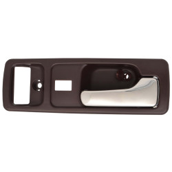 MANIJA INTERIOR HD ACCORD 2P COUPE 90-93 CON HOYO PARA SEGURO SEGURO ELECTRICO CAFE/CROMADO PLASTICO TWN HUSHAN 72125-SM2-0032 Derecho Delantera