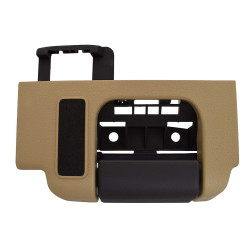 MANIJA INTERIOR FD F-150 EXTENDED CAB/LOBO CABINA Y MEDIA 09-14 CAFE PLASTICO TWN HUSHAN 9L3Z-1822601-AB Izquierdo Trasera