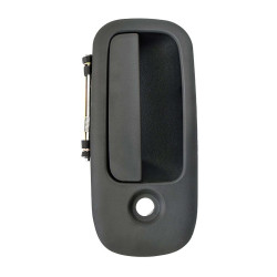 MANIJA EXTERIOR CV EXPRESS VAN GM SAVANA 10-18 CON HOYO PARA LLAVE CORRUGADA NEGRA PLASTICO TWN HUSHAN Derecho Delantera