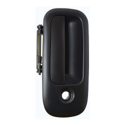 MANIJA EXTERIOR CV EXPRESS VAN GM SAVANA 10-18 CON HOYO PARA LLAVE LISA NEGRA PLASTICO TWN HUSHAN Derecho Delantera