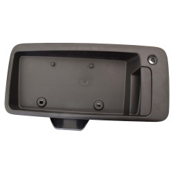 MANIJA EXTERIOR CV EXPRESS VAN 10-18 CON HOYO PARA LLAVE 5TA PUERTA CON PORTA PLACA CORRUGADA NEGRO PLASTICO TWN HUSHAN