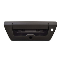 MANIJA DE TAPA FD F-150 15-17 FD LOBO 15-17 MANUAL CON HOYO PARA CAMARA CON HOYO PARA LUZ LED CORRUGADA NEGRO PLASTICO TWN HUSHAN FL3Z-9943400-BA Trasera Tapa caja