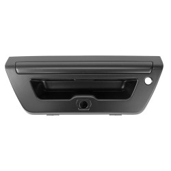 MANIJA DE TAPA FD LOBO RAPTOR 18-20 FD LOBO PLATINUM 18-20 FD LOBO LARIAT 18-20 CON HOYO PARA CAMARA CON HOYO PARA LED LISA NEGRA PLASTICO TWN HUSHAN FL3Z-9943400-GAPTM