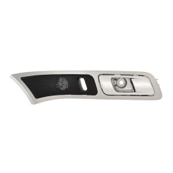 MANIJA INTERIOR FD EXPLORER XLT/LIMITED 11-16 CON HOYO PARA SEGURO GRIS/CROMO PLASTICO TWN HUSHAN BB5Z-7822600-EB Derecho Delantera