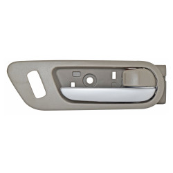 MANIJA INTERIOR MZ CX-9 07-15 CON HOYO PARA SEGURO BEIGE/PLATA PLASTICO TWN HUSHAN TD11-58-330A-34 Derecho Delantera