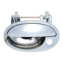 MANIJA EXTERIOR CV TORNADO 04-11/CORSA 00-08/MERIVA 04-08 CON HOYO PARA LLAVE CROMADA PLASTICO TWN HUSHAN Izquierdo Delantera