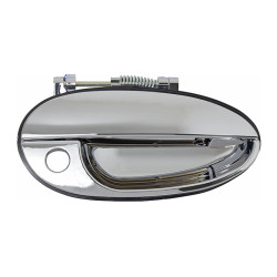 MANIJA EXTERIOR PT MATIZ G1 CV MATIZ 04-05 CON HOYO CROMO PLASTICO TWN HUSHAN 96507784-CHROME Derecho Delantera