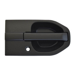 MANIJA EXTERIOR HD ELEMENT 03-11 CON HOYO PARA LLAVE LISA PARA PINTAR NEGRA PLASTICO TWN HUSHAN Derecho Delantera