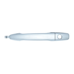 MANIJA EXTERIOR MT LANCER 08-16/OUTLANDER 07-18 CON HOYO PARA LLAVE/SIN HOYO PARA SENSOR CROMADA PLASTICO TWN HUSHAN Izquierdo Delantera
