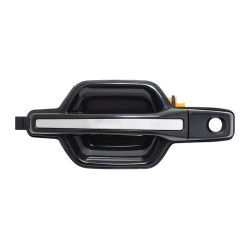 MANIJA EXTERIOR MT MONTERO LIMITED USA TYPE 04-08 CON HOYO PARA LLAVE LISA PARA PINTAR NEGRA/CROMO PLASTICO TWN HUSHAN MR970411 Izquierdo Delantera