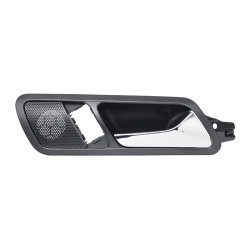 MANIJA INTERIOR VW PASSAT 06-10 CON HOYO PARA CRISTAL Y BOCINA NEGRA/CROMO TWN HUSHAN 3C4839114AATDZ Derecho Trasera