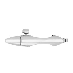 MANIJA EXTERIOR AC MDX 07-13 SIN HOYO PARA LLAVE CROMADA PLASTICO TWN HUSHAN 72140-STX-A01 Derecho Delantera/Trasera