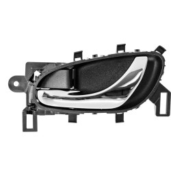 MANIJA INTERIOR NS SENTRA 13-19/NP300/FRONTIER 16-22/X-TRAIL 14-22 NEGRA/CROMO PLASTICO TWN HUSHAN Izquierdo Delantera/Trasera
