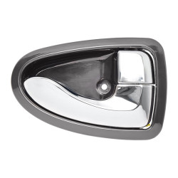 MANIJA INTERIOR DG VERNA 04-06 HY ACCENT 00-06 GRIS/CROMO PLASTICO TWN HUSHAN Derecho Delantera/Trasera