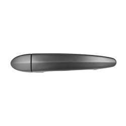 MANIJA EXTERIOR BW X3 04-07 SIN HOYO PARA LLAVE LISA NEGRA PLASTICO TWN HUSHAN 51213411278 Derecho Delantera/Trasera